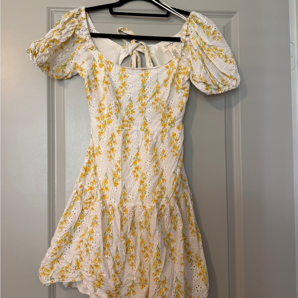 Floral Puff Sleeve Dress